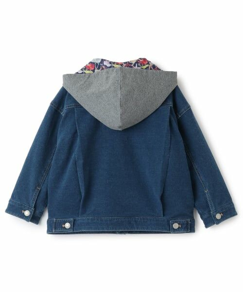 sense of wonder / センス オブ ワンダー ブルゾン | 3WAYフード付ニットデニムジャケット | 詳細1