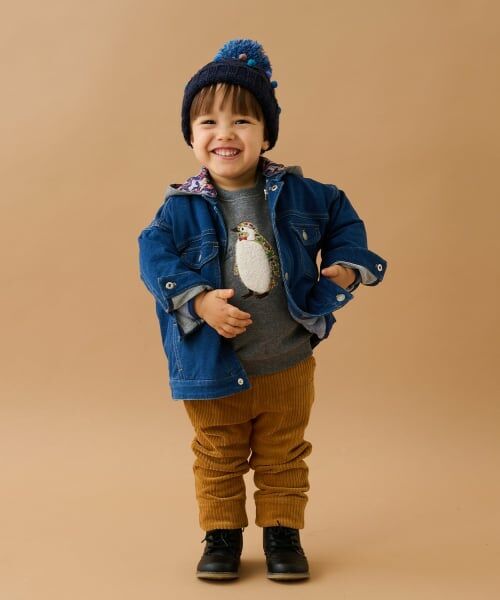 sense of wonder / センス オブ ワンダー ブルゾン | 3WAYフード付ニットデニムジャケット | 詳細19