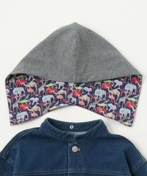 sense of wonder / センス オブ ワンダー ブルゾン | 3WAYフード付ニットデニムジャケット | 詳細4