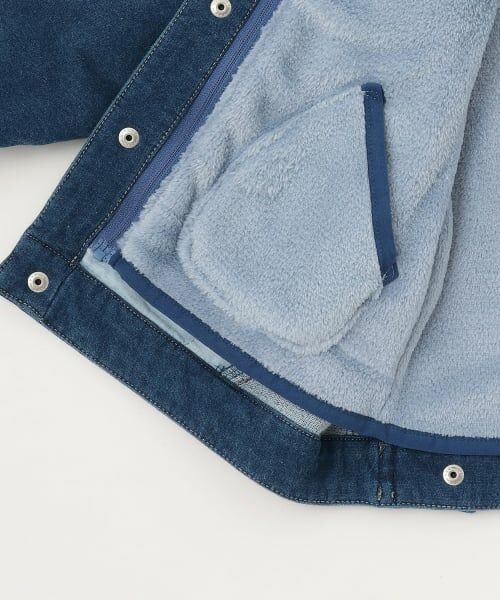 sense of wonder / センス オブ ワンダー ブルゾン | 3WAYフード付ニットデニムジャケット | 詳細9