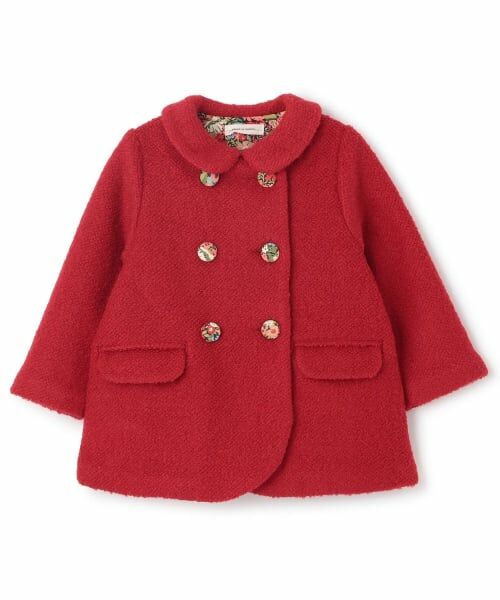 sense of wonder / センス オブ ワンダー その他アウター | リバティボタンコート（赤）