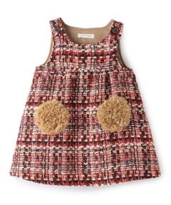 sense of wonder / センス オブ ワンダー ミニ丈・ひざ丈ワンピース | ロービングチェックジャンパースカート