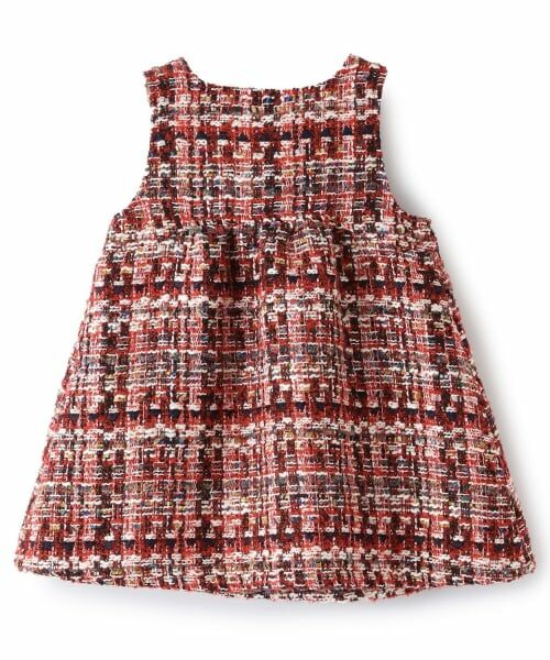 sense of wonder / センス オブ ワンダー ミニ丈・ひざ丈ワンピース | ロービングチェックジャンパースカート | 詳細1