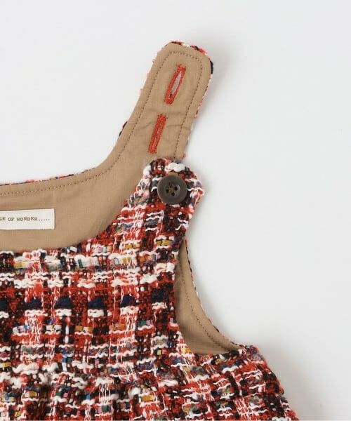 sense of wonder / センス オブ ワンダー ミニ丈・ひざ丈ワンピース | ロービングチェックジャンパースカート | 詳細4