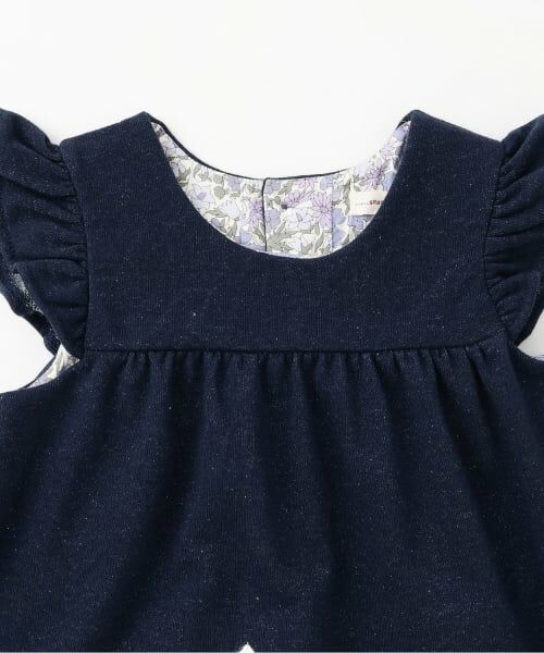 sense of wonder / センス オブ ワンダー ミニ丈・ひざ丈ワンピース | ウサギアップリケジャンパースカート | 詳細2