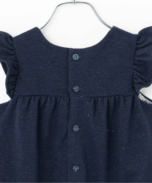 sense of wonder / センス オブ ワンダー ミニ丈・ひざ丈ワンピース | ウサギアップリケジャンパースカート | 詳細8