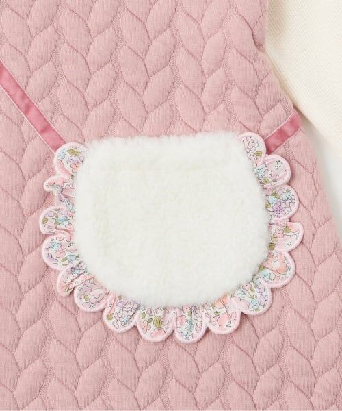 sense of wonder / センス オブ ワンダー ミニ丈・ひざ丈ワンピース | リバティフリルケーブルワンピース | 詳細4