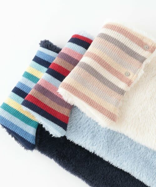 sense of wonder / センス オブ ワンダー マフラー・ショール・スヌード・ストール | マルチボーダーマフラー | 詳細4