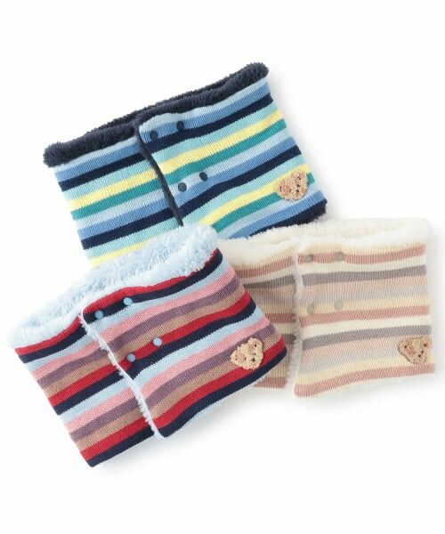 sense of wonder / センス オブ ワンダー マフラー・ショール・スヌード・ストール | マルチボーダーマフラー | 詳細5