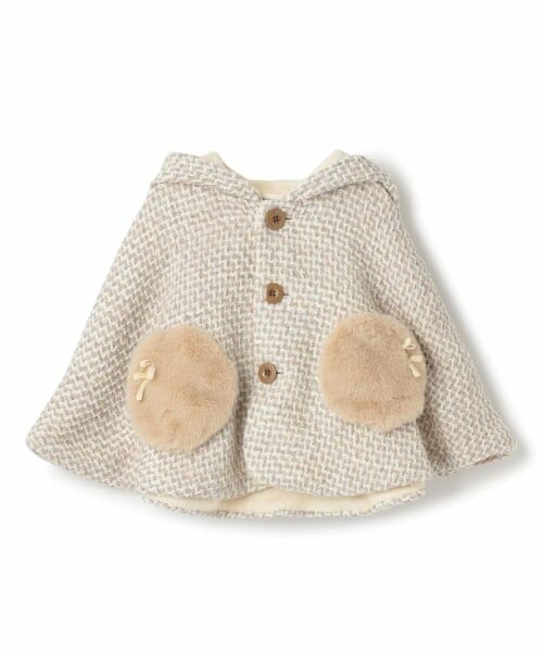 sense of wonder / センス オブ ワンダー ベビー・キッズウエア | ロービングマント（ベージュ）