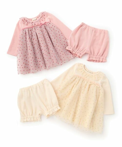 sense of wonder / センス オブ ワンダー ベビー・キッズウエア | キラキラドットベビースーツ | 詳細10