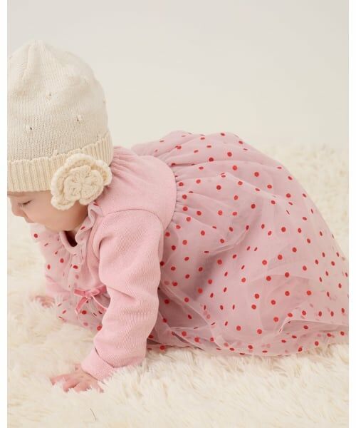 sense of wonder / センス オブ ワンダー ベビー・キッズウエア | キラキラドットベビースーツ | 詳細12