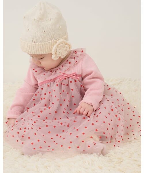 sense of wonder / センス オブ ワンダー ベビー・キッズウエア | キラキラドットベビースーツ | 詳細13