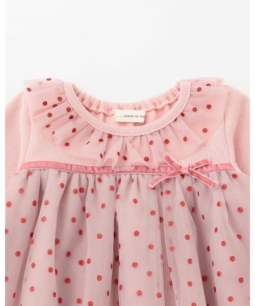 sense of wonder / センス オブ ワンダー ベビー・キッズウエア | キラキラドットベビースーツ | 詳細3