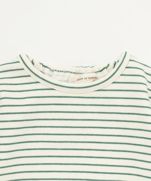 sense of wonder / センス オブ ワンダー ベビー・キッズウエア | リバティアップリケサロペットスーツ | 詳細3