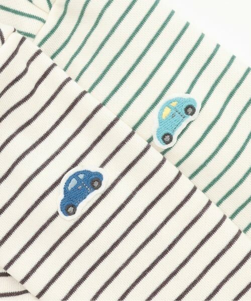 sense of wonder / センス オブ ワンダー ベビー・キッズウエア | リバティアップリケサロペットスーツ | 詳細4