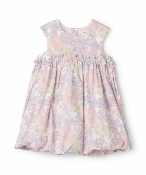 sense of wonder / センス オブ ワンダー ミニ丈・ひざ丈ワンピース | 【福袋】女児リバティワンピース（ラベンダー）