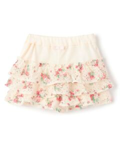 sense of wonder / センス オブ ワンダー ショート・ハーフ・半端丈パンツ | 野イチゴレースフリルパンツ【日本製】