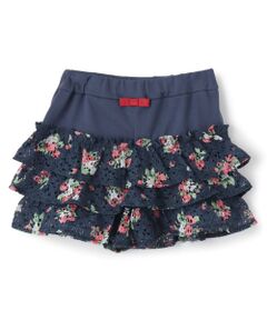 sense of wonder / センス オブ ワンダー ショート・ハーフ・半端丈パンツ | 野イチゴレースフリルパンツ【日本製】