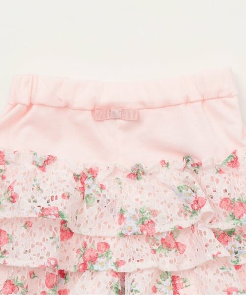 sense of wonder / センス オブ ワンダー ショート・ハーフ・半端丈パンツ | 野イチゴレースフリルパンツ【日本製】 | 詳細2