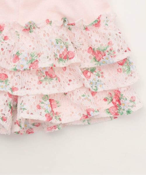 sense of wonder / センス オブ ワンダー ショート・ハーフ・半端丈パンツ | 野イチゴレースフリルパンツ【日本製】 | 詳細3