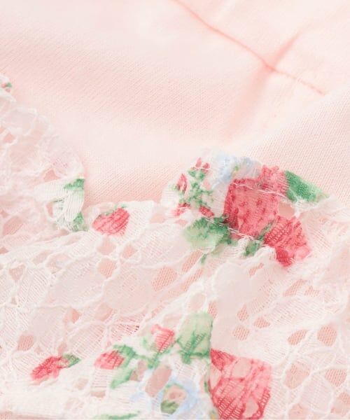 sense of wonder / センス オブ ワンダー ショート・ハーフ・半端丈パンツ | 野イチゴレースフリルパンツ【日本製】 | 詳細5