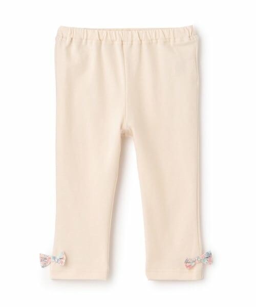 sense of wonder / センス オブ ワンダー レギンス・スパッツ | オーガニックリボンレギンス【日本製】（ECRU(キナリ)）