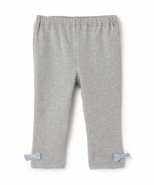 sense of wonder / センス オブ ワンダー レギンス・スパッツ | オーガニックリボンレギンス【日本製】（グレー）