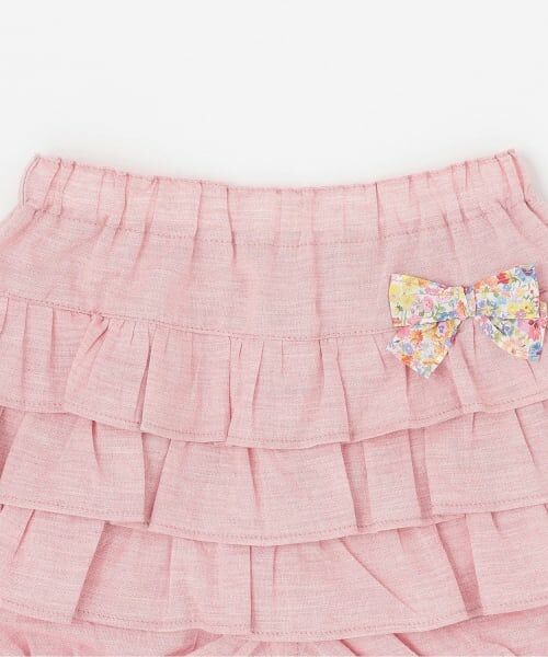 sense of wonder / センス オブ ワンダー ショート・ハーフ・半端丈パンツ | オーガニックフリルショートパンツ【日本製】 | 詳細2