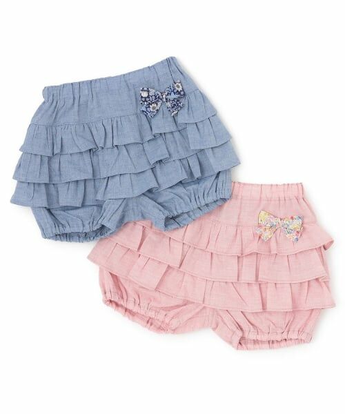 sense of wonder / センス オブ ワンダー ショート・ハーフ・半端丈パンツ | オーガニックフリルショートパンツ【日本製】 | 詳細6