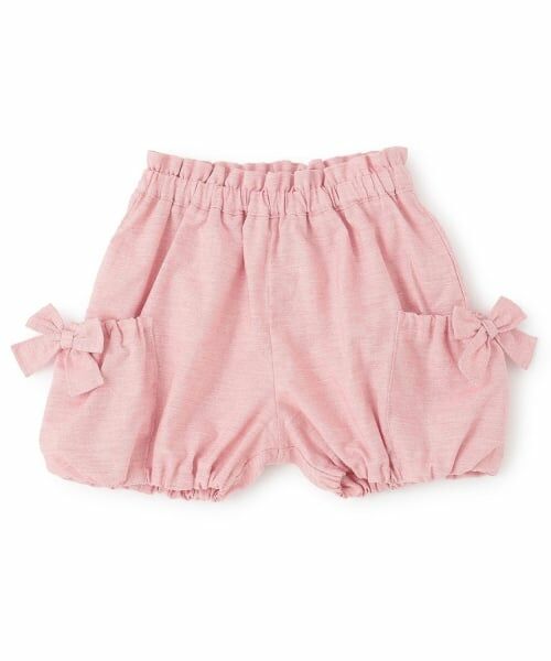 sense of wonder / センス オブ ワンダー ショート・ハーフ・半端丈パンツ | オーガニックオックスバルーンパンツ【日本製】（ピンク）