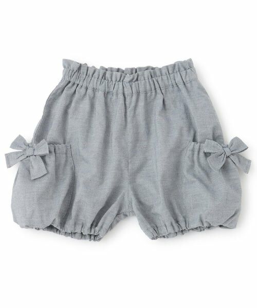 sense of wonder / センス オブ ワンダー ショート・ハーフ・半端丈パンツ | オーガニックオックスバルーンパンツ【日本製】（紺）