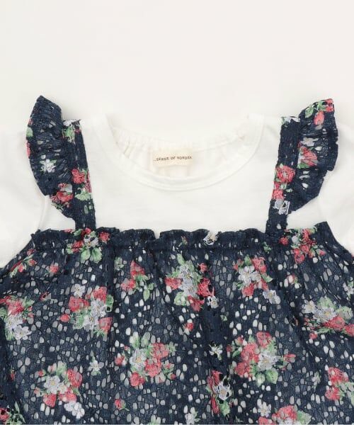 sense of wonder / センス オブ ワンダー その他トップス | 野イチゴレースチュニック【オーガニック】【日本製】 | 詳細2