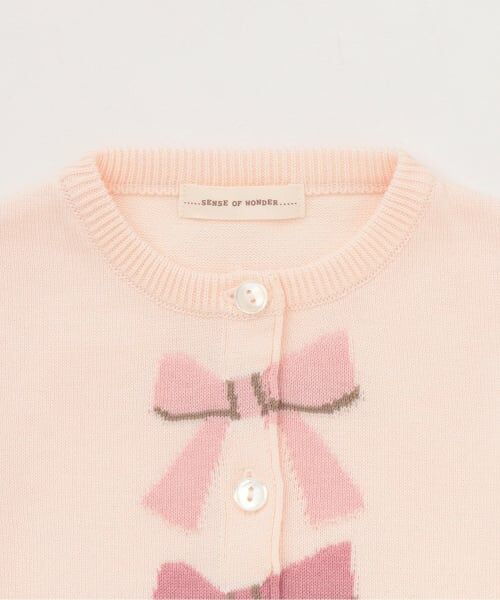 sense of wonder / センス オブ ワンダー カーディガン・ボレロ | リボンインターシャカーディガン | 詳細2