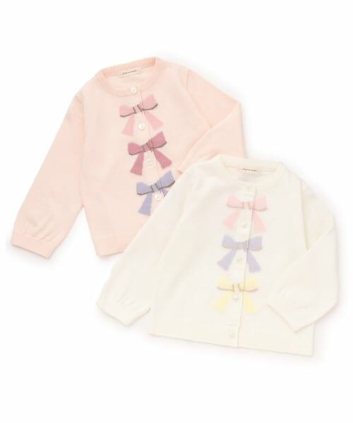 sense of wonder / センス オブ ワンダー カーディガン・ボレロ | リボンインターシャカーディガン | 詳細6