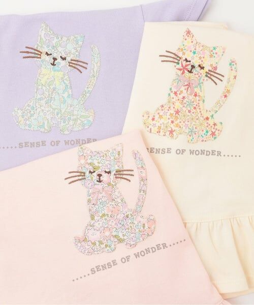 sense of wonder / センス オブ ワンダー Tシャツ | リバティcat半袖Tシャツ | 詳細3