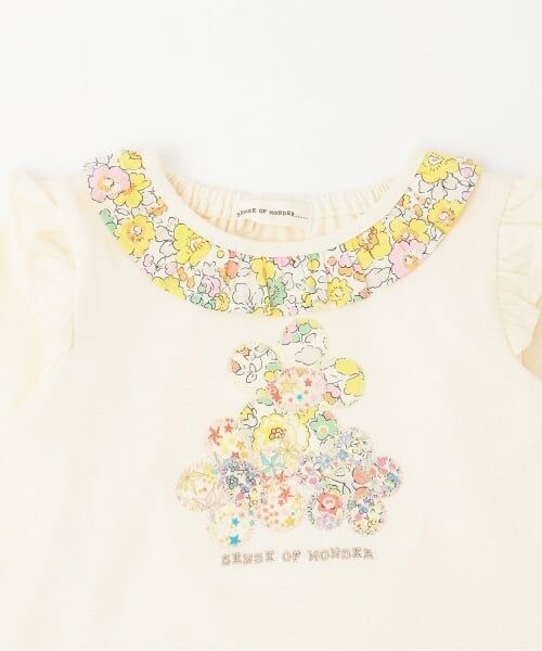 sense of wonder / センス オブ ワンダー Tシャツ | リバティフラワー長袖Tシャツ | 詳細2