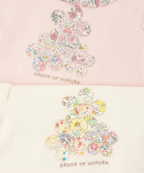 sense of wonder / センス オブ ワンダー Tシャツ | リバティフラワー長袖Tシャツ | 詳細3