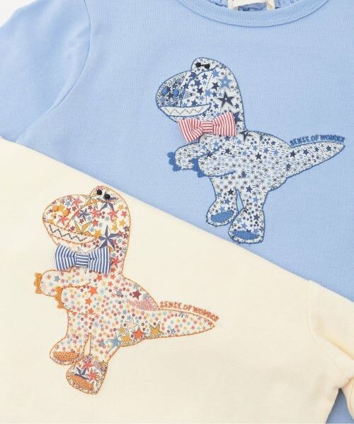 sense of wonder / センス オブ ワンダー Tシャツ | アデラジャ恐竜長袖Tシャツ | 詳細3