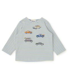 sense of wonder / センス オブ ワンダー Tシャツ | リバティクルマ刺しゅう長袖Tシャツ