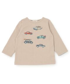 sense of wonder / センス オブ ワンダー Tシャツ | リバティクルマ刺しゅう長袖Tシャツ