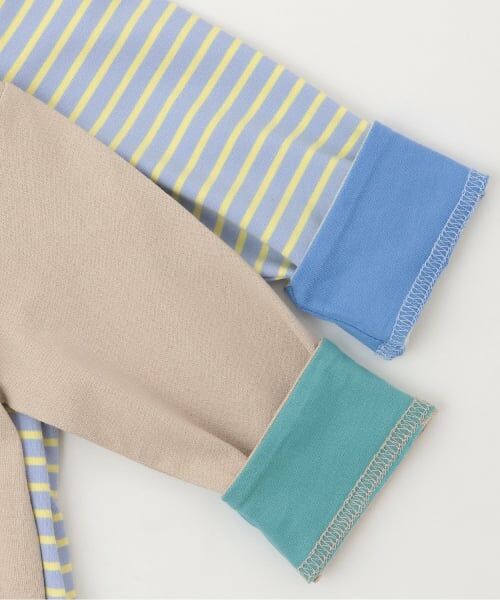 sense of wonder / センス オブ ワンダー Tシャツ | リバティクルマ刺しゅう長袖Tシャツ | 詳細6