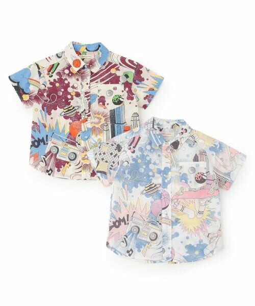 sense of wonder / センス オブ ワンダー シャツ・ブラウス | LUKEY  S ROBOT半袖シャツ | 詳細7