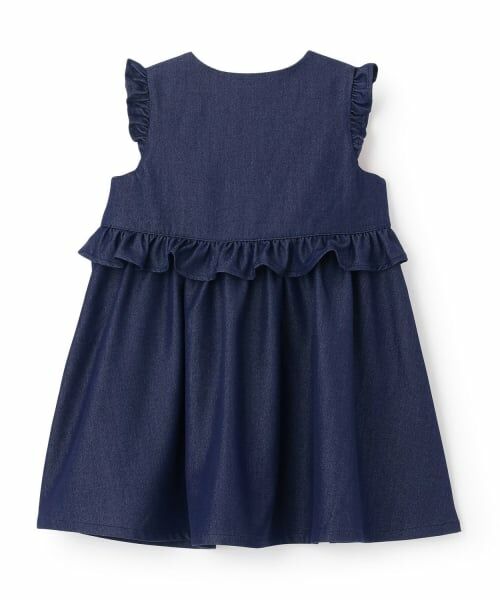 sense of wonder / センス オブ ワンダー ミニ丈・ひざ丈ワンピース | 野イチゴ刺しゅうジャンパースカート | 詳細1