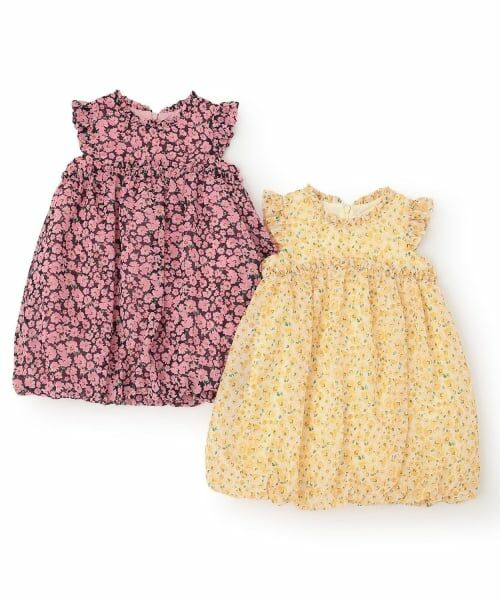 sense of wonder / センス オブ ワンダー ミニ丈・ひざ丈ワンピース | プチフルールバルーンワンピース | 詳細8