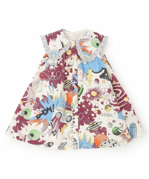 sense of wonder / センス オブ ワンダー ミニ丈・ひざ丈ワンピース | LUKEY  S ROBOTワンピース（マルチ）