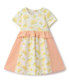 sense of wonder / センス オブ ワンダー ミニ丈・ひざ丈ワンピース | ミモザ切替ワンピース