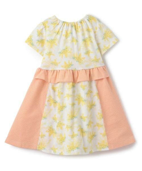 sense of wonder / センス オブ ワンダー ミニ丈・ひざ丈ワンピース | ミモザ切替ワンピース | 詳細1