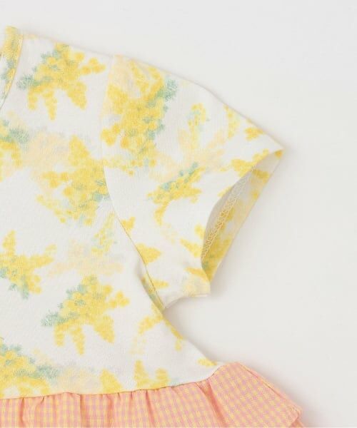 sense of wonder / センス オブ ワンダー ミニ丈・ひざ丈ワンピース | ミモザ切替ワンピース | 詳細3