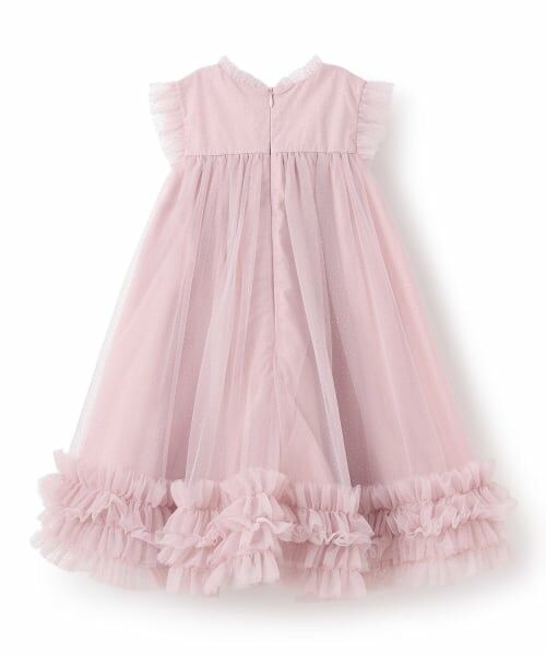 sense of wonder / センス オブ ワンダー ミニ丈・ひざ丈ワンピース | ドットチュールリボンドレス | 詳細1